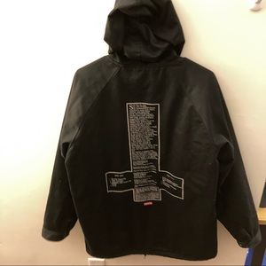 Supreme Black Sabbath Hooded Parka Black (L)